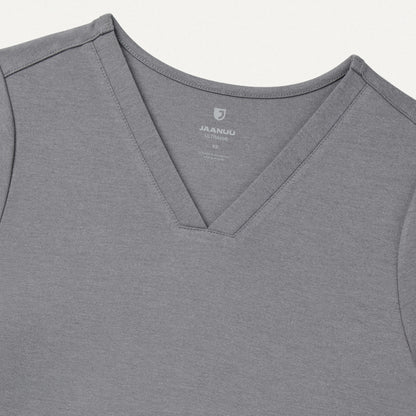 Cesi Slim UltraSOFT™ Scrub Top - Graphite