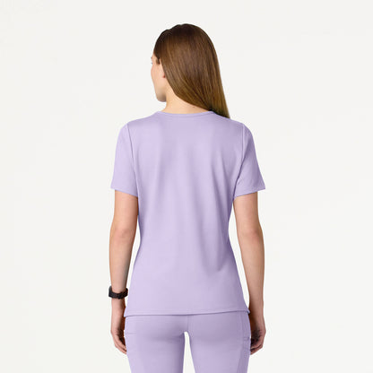 Cesi Slim UltraSOFT Scrub Top - Lavender