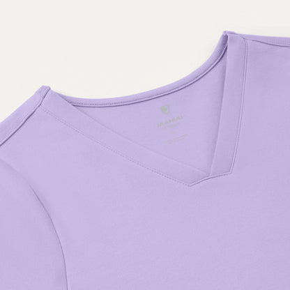 Cesi Slim UltraSOFT Scrub Top - Lavender