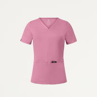 Cesi Slim ULTRAsoft Scrub Top - Storm Blue