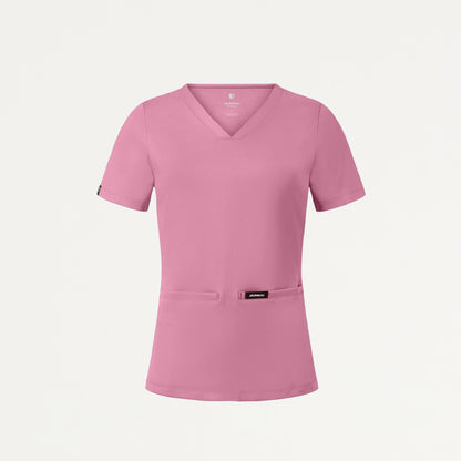 Cesi Slim UltraSOFT Scrub Top - Orchid