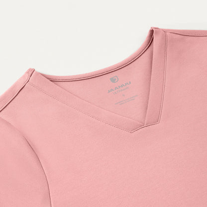 Cesi Slim UltraSOFT Scrub Top - Mauve