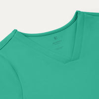 Cesi Slim ULTRAsoft Scrub Top - Surgical Green