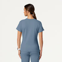 Cesi Slim ULTRAsoft Scrub Top - Black