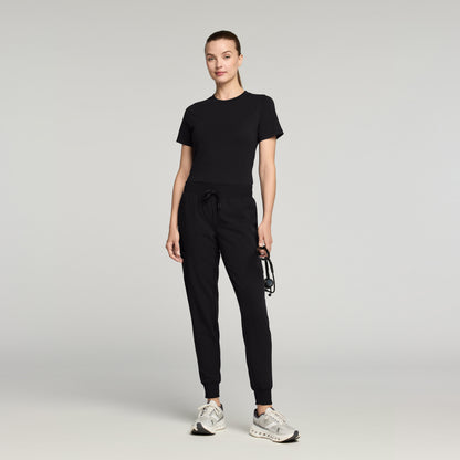 Regenˣ Short-Sleeve Cotton Underscrub - Black