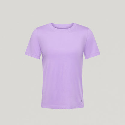 Regenˣ Short-Sleeve Cotton Underscrub - Lavender Haze