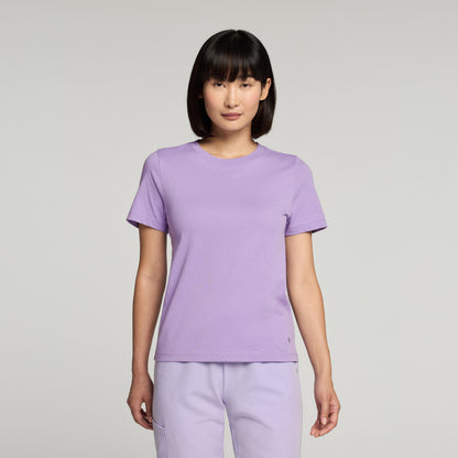 Regenˣ Short-Sleeve Cotton Underscrub - Lavender Haze