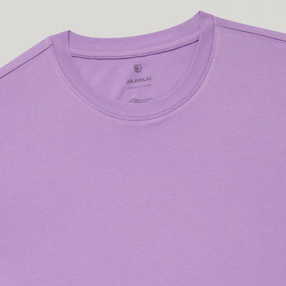Regenˣ Short-Sleeve Cotton Underscrub - Lavender Haze