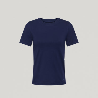 Regenˣ Short-Sleeve Cotton Underscrub - Midnight Navy