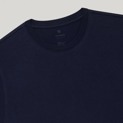 Regenˣ Short-Sleeve Cotton Underscrub - Midnight Navy