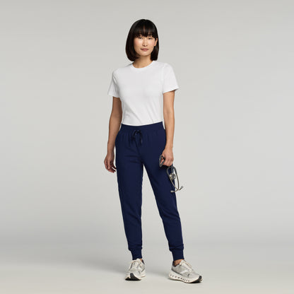 Regenˣ Short-Sleeve Cotton Underscrub - White