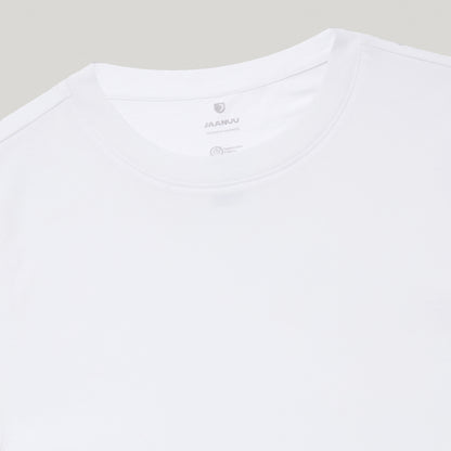 Regenˣ Short-Sleeve Cotton Underscrub - White