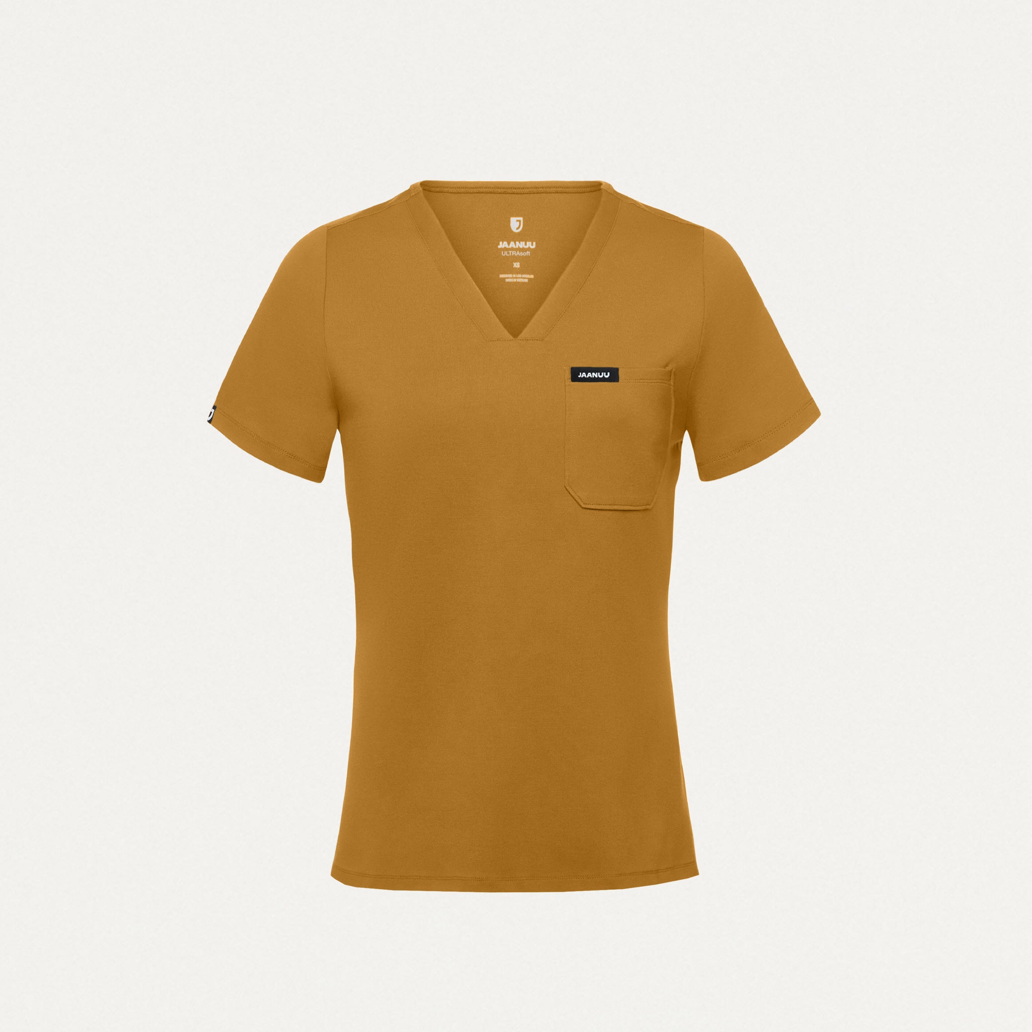 Rhena Slim UltraSOFT Scrub Top - Cider