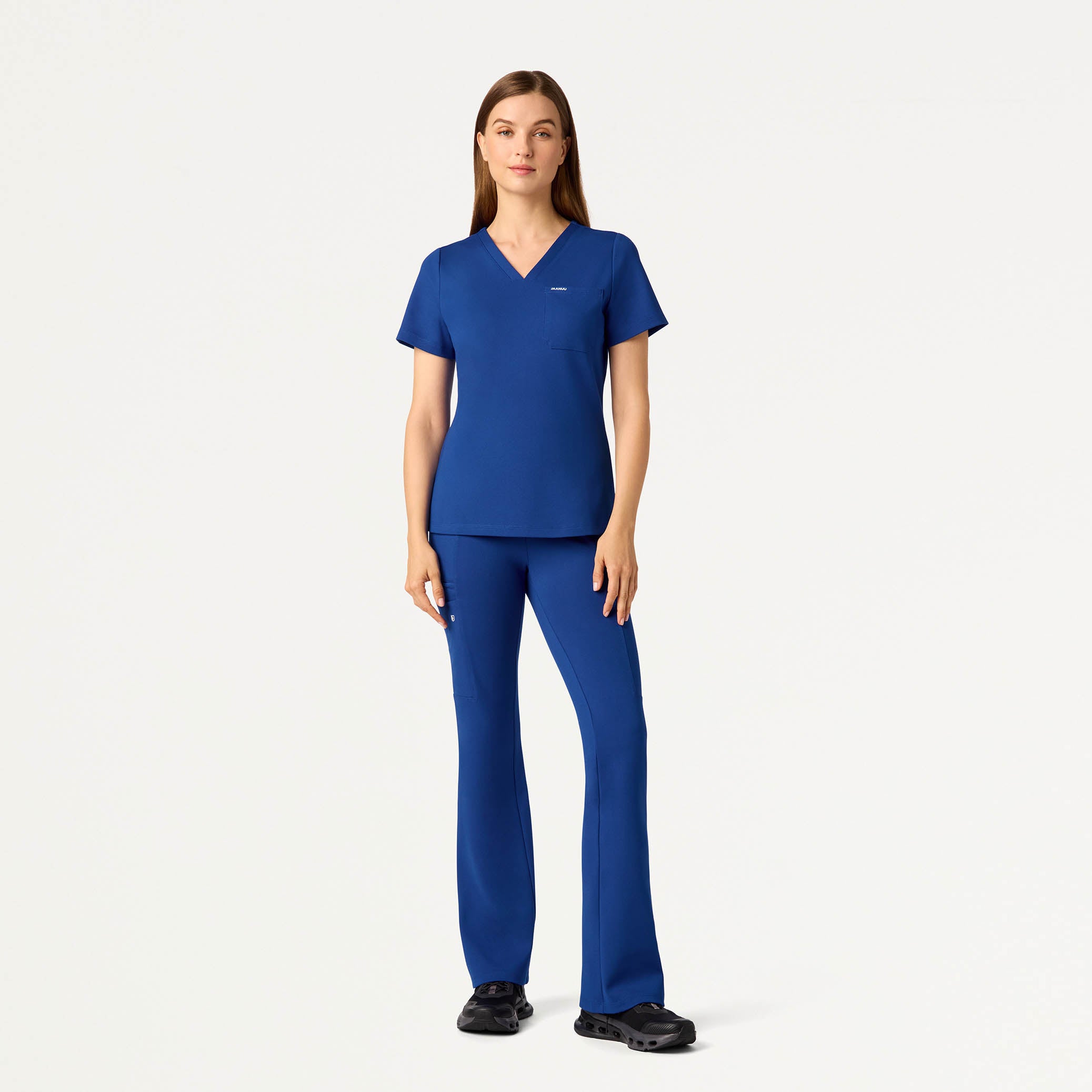 Keva Slim 1-Pocket Scrub Top - Galaxy