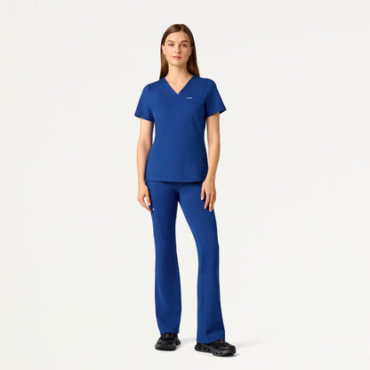 Rhena Slim UltraSOFT™ Scrub Top - Galaxy