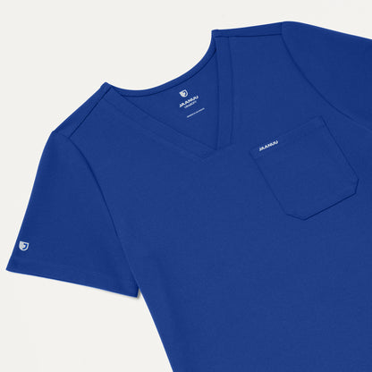 Cesi Slim UltraSOFT™ Scrub Top - Galaxy