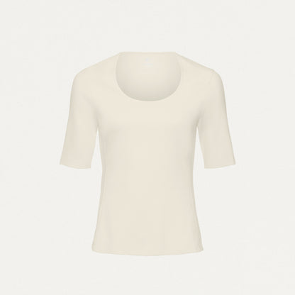 Cora U-Neck UltraSOFT™ Scrub Top - Birch