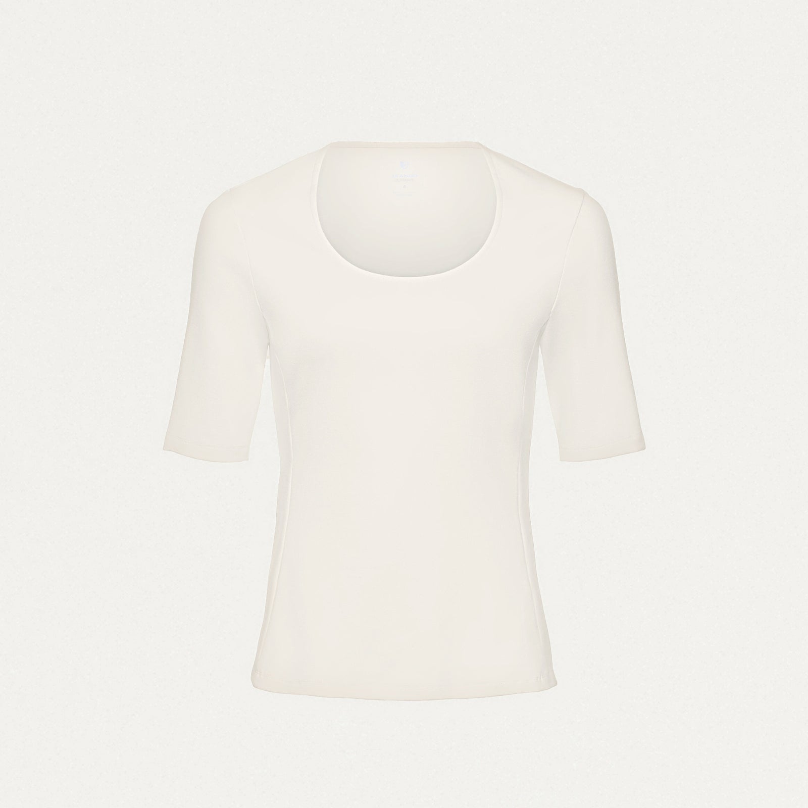 Cora U-Neck UltraSOFT™ Scrub Top - Black