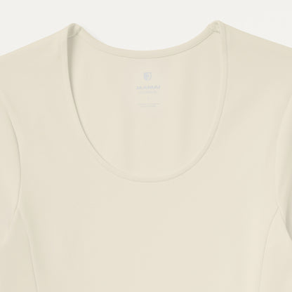 Cora U-Neck UltraSOFT™ Scrub Top - Birch