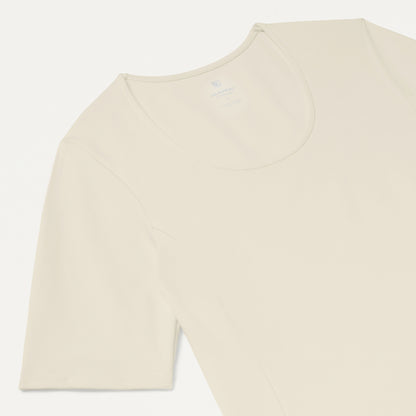 Cora U-Neck UltraSOFT™ Scrub Top - Birch