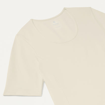 Cora U-Neck UltraSOFT™ Scrub Top - Birch