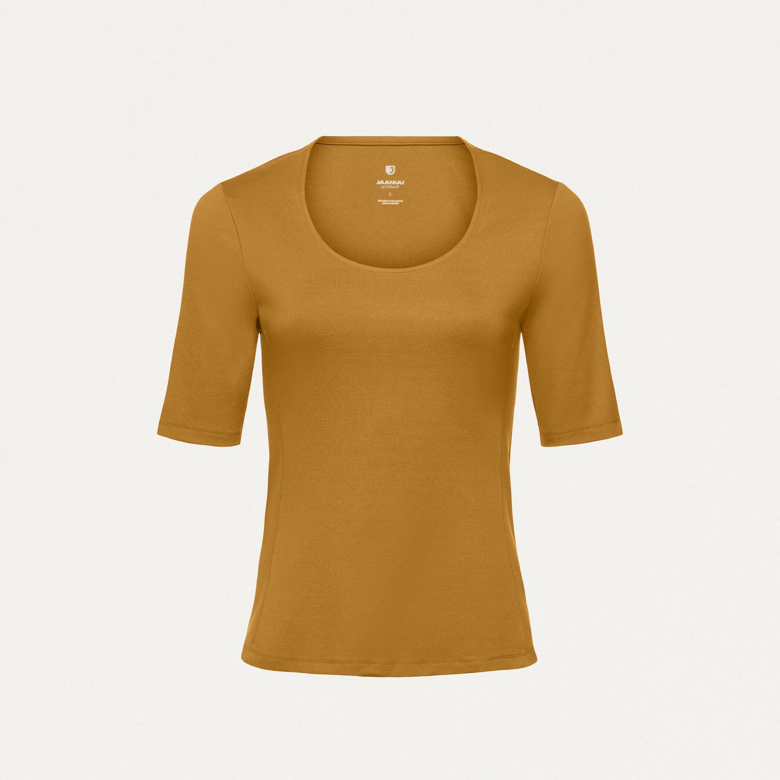 Cora U-Neck UltraSOFT™ Scrub Top - Cider