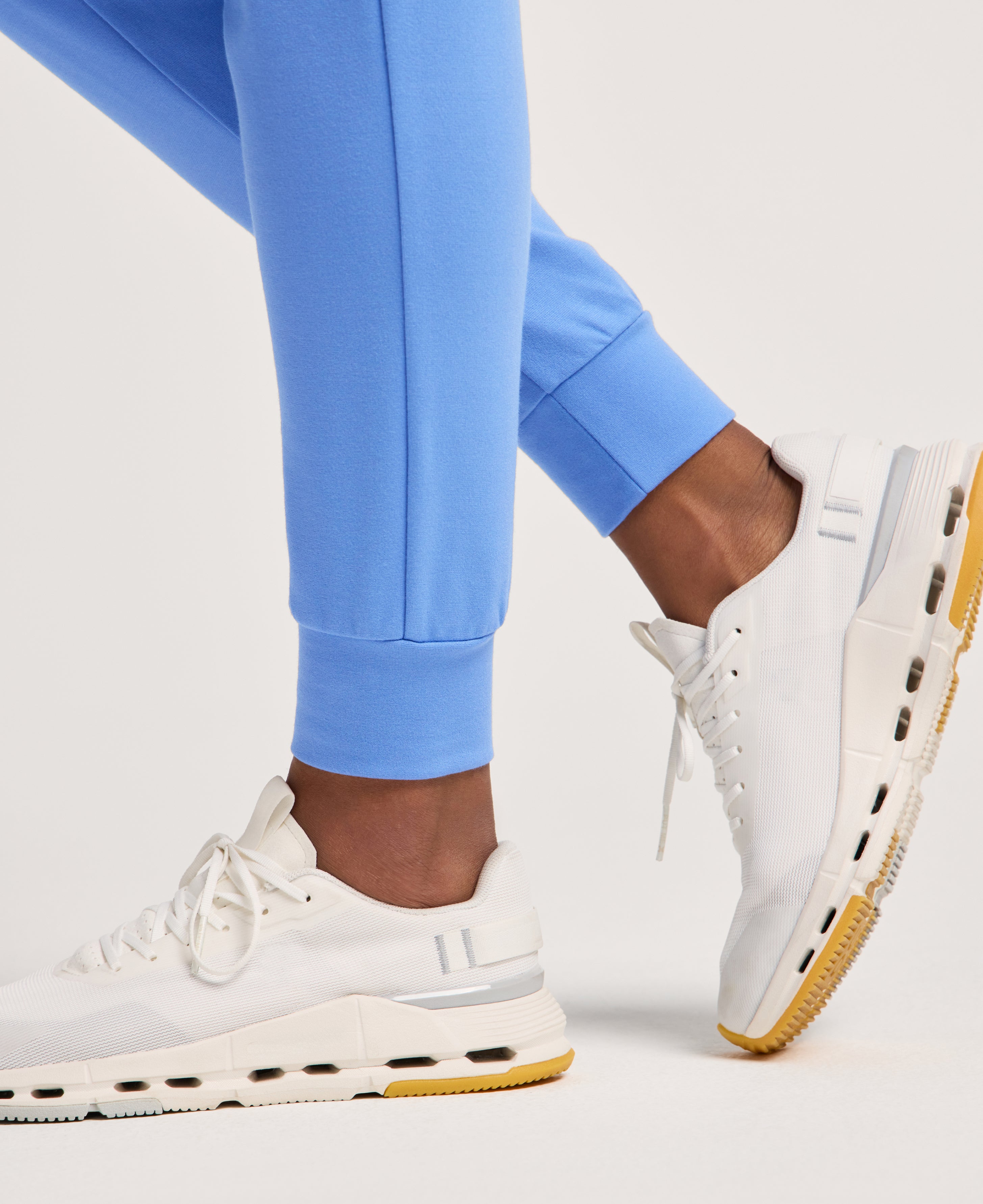 Jaanuu Rubi Slim Scrub Jogger in Ceil Blue, product photo 6 of 6
