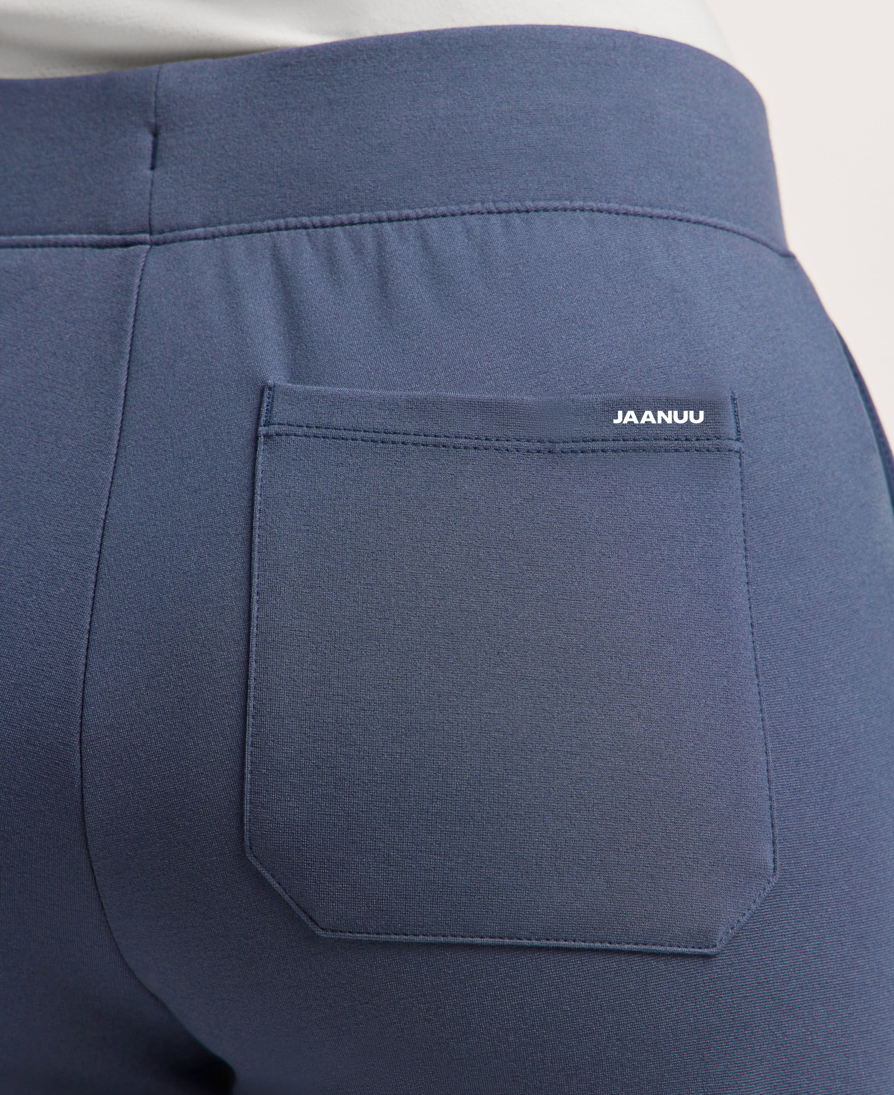 Jaanuu Rubi Slim Scrub Jogger in Carbon Gray, product photo 6 of 6