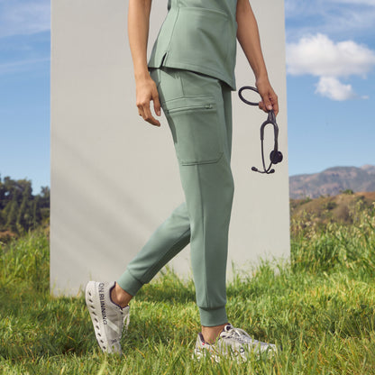 Rubi Slim UltraSOFT™ Scrub Jogger - Sage