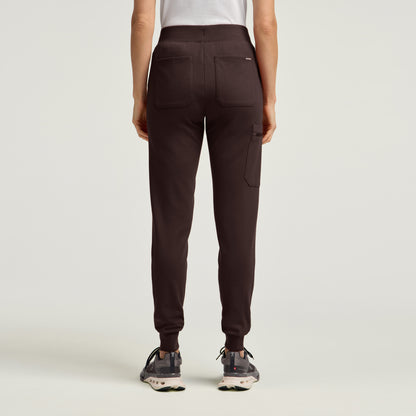 Rubi Slim Scrub Jogger - Espresso