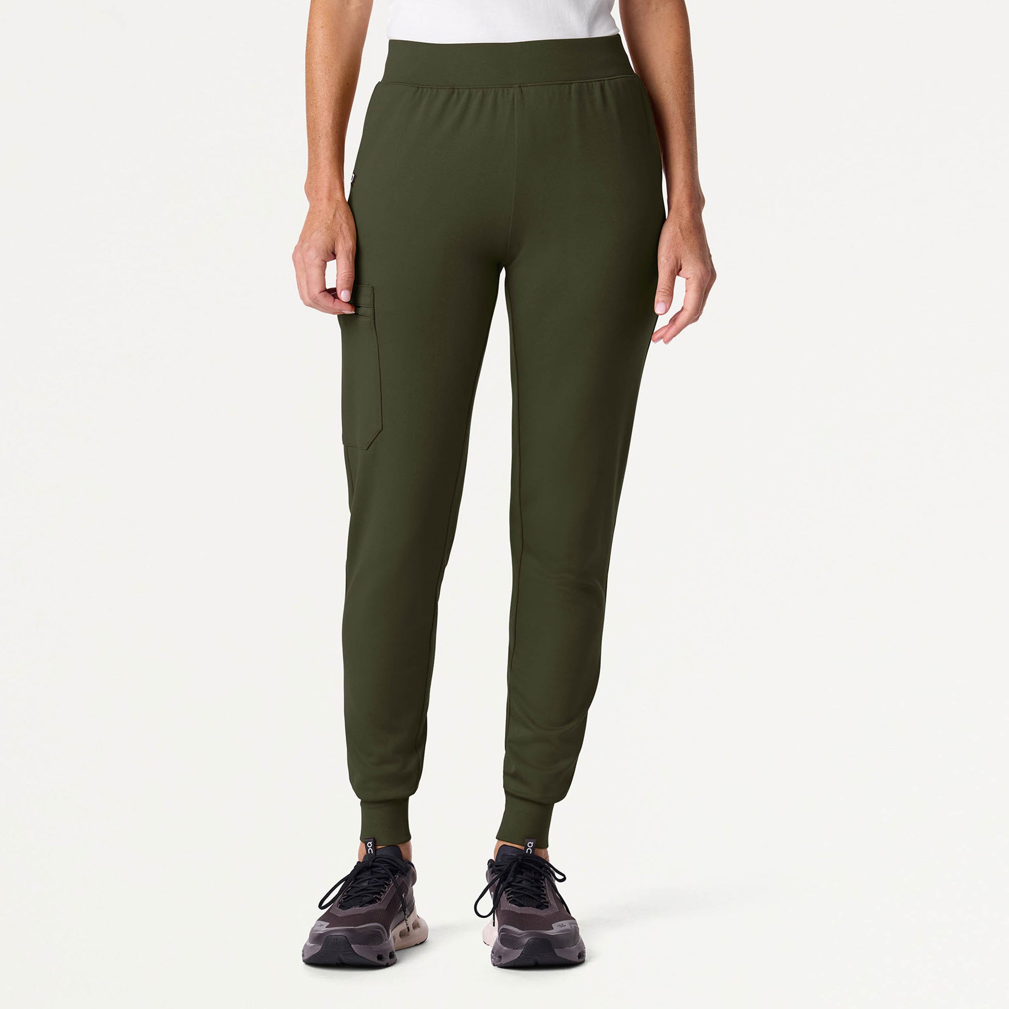 Rubi Slim UltraSOFT Scrub Jogger - Deep Olive