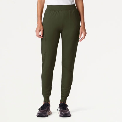 Rubi Slim UltraSOFT Scrub Jogger - Deep Olive