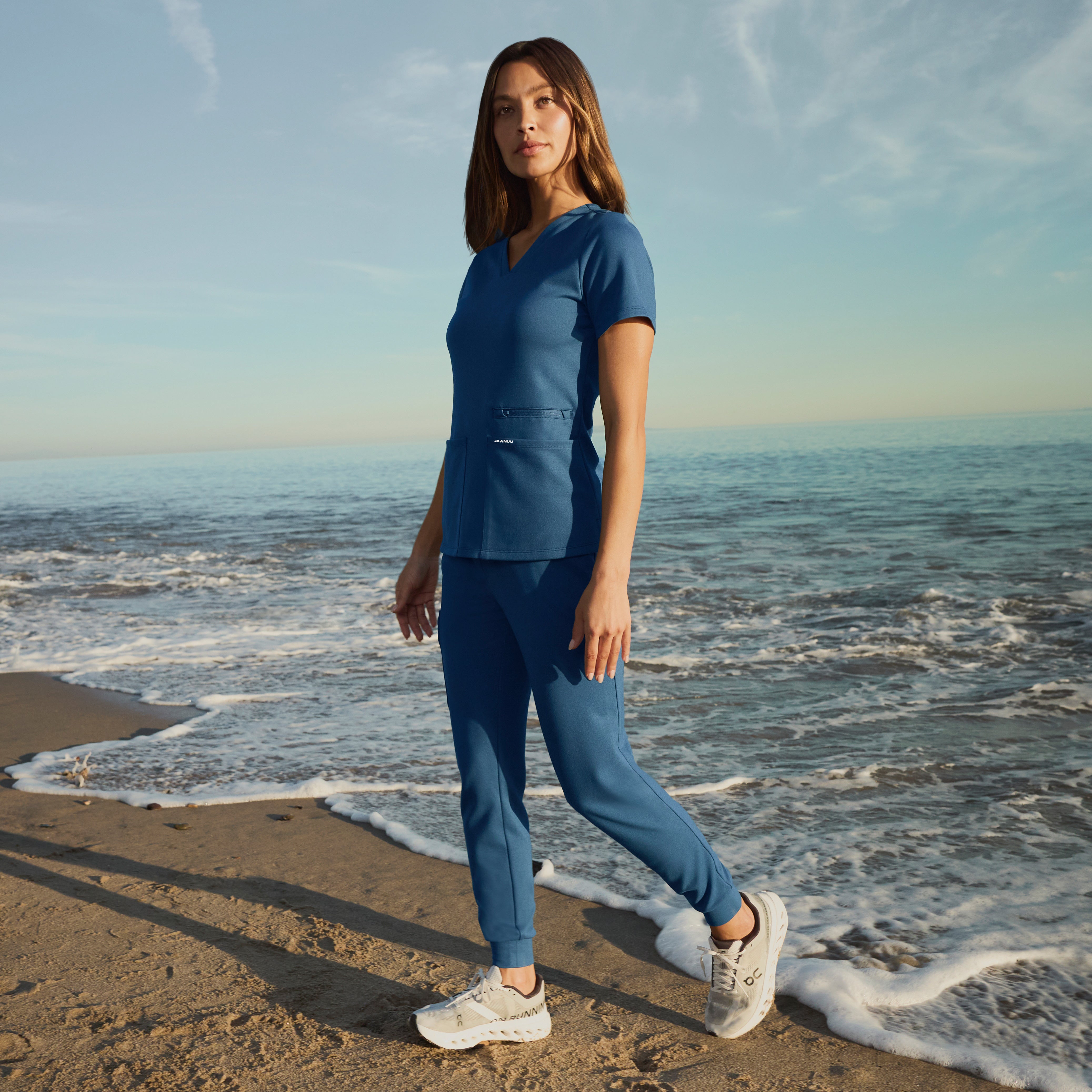 Rubi Slim UltraSOFT™ Scrub Jogger - Ocean