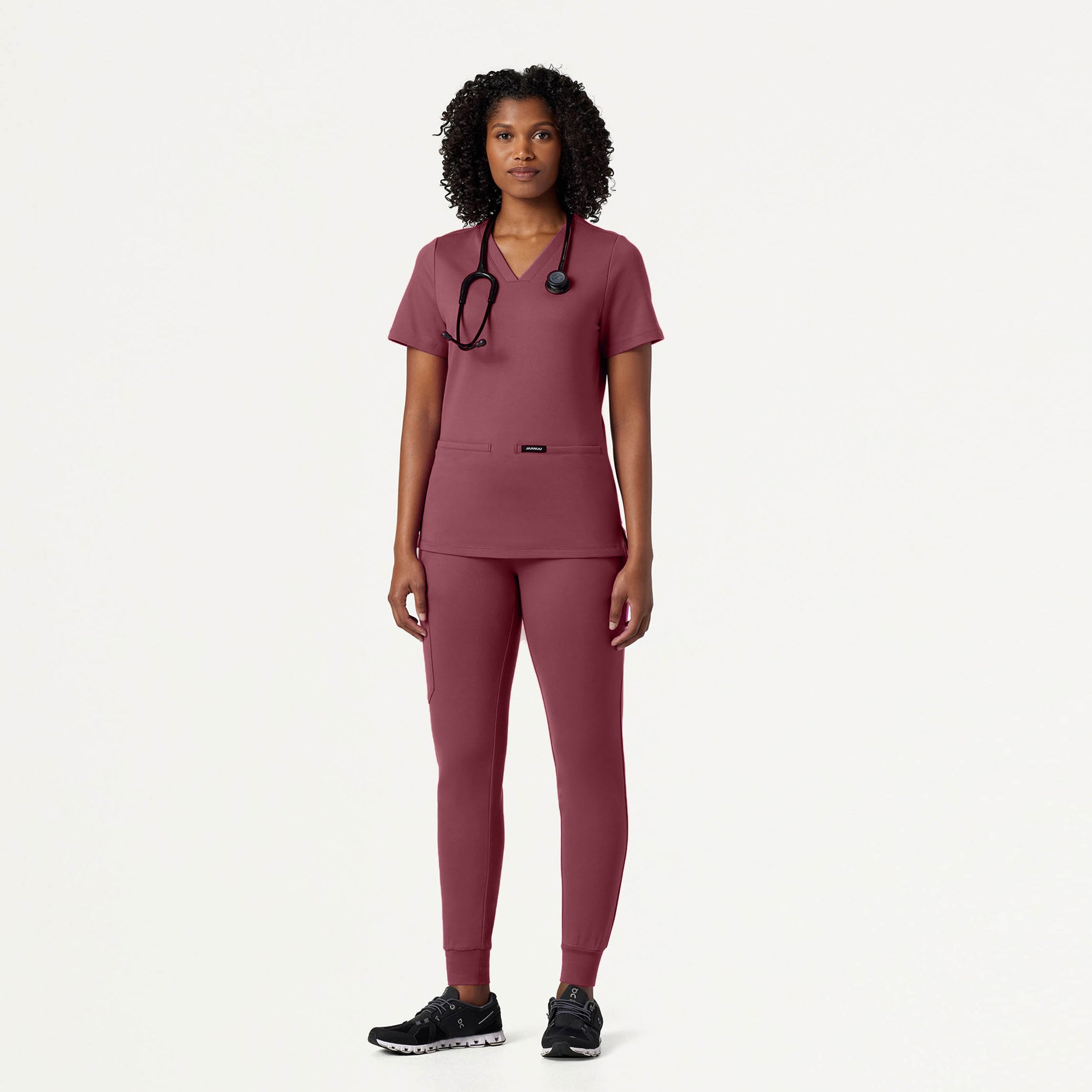 Rubi Slim UltraSOFT™ Scrub Jogger - Rosewood