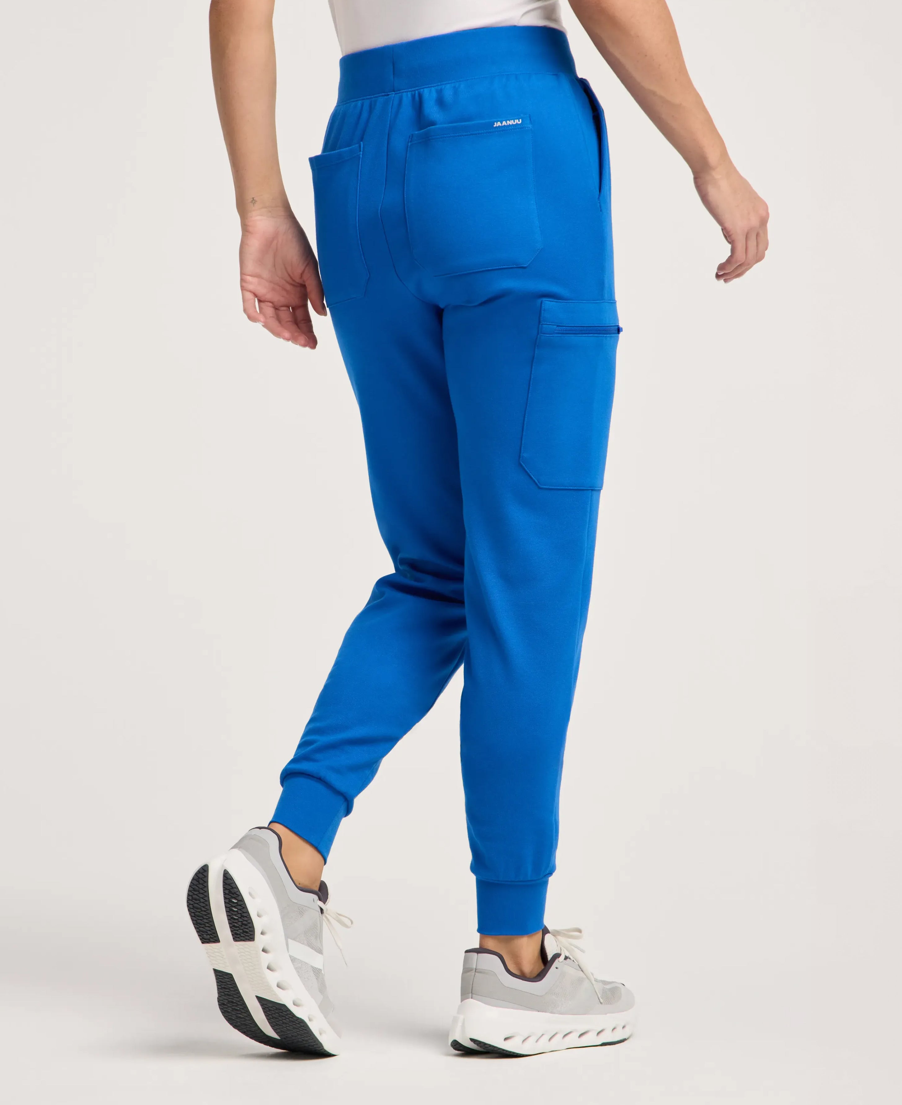 Jaanuu Rubi Slim Scrub Jogger in Royal Blue, product photo 6 of 6