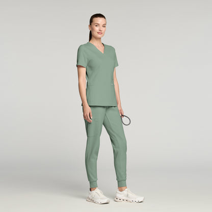 Rubi Slim UltraSOFT™ Scrub Jogger - Sage