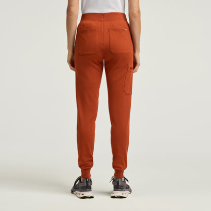 Rubi Slim Scrub Jogger - Sienna