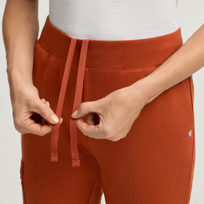 Rubi Slim Scrub Jogger - Sienna