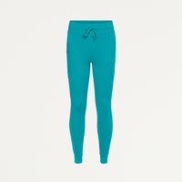 Kait 10-Pocket Skinny UltraSOFT Scrub Jogger - Teal