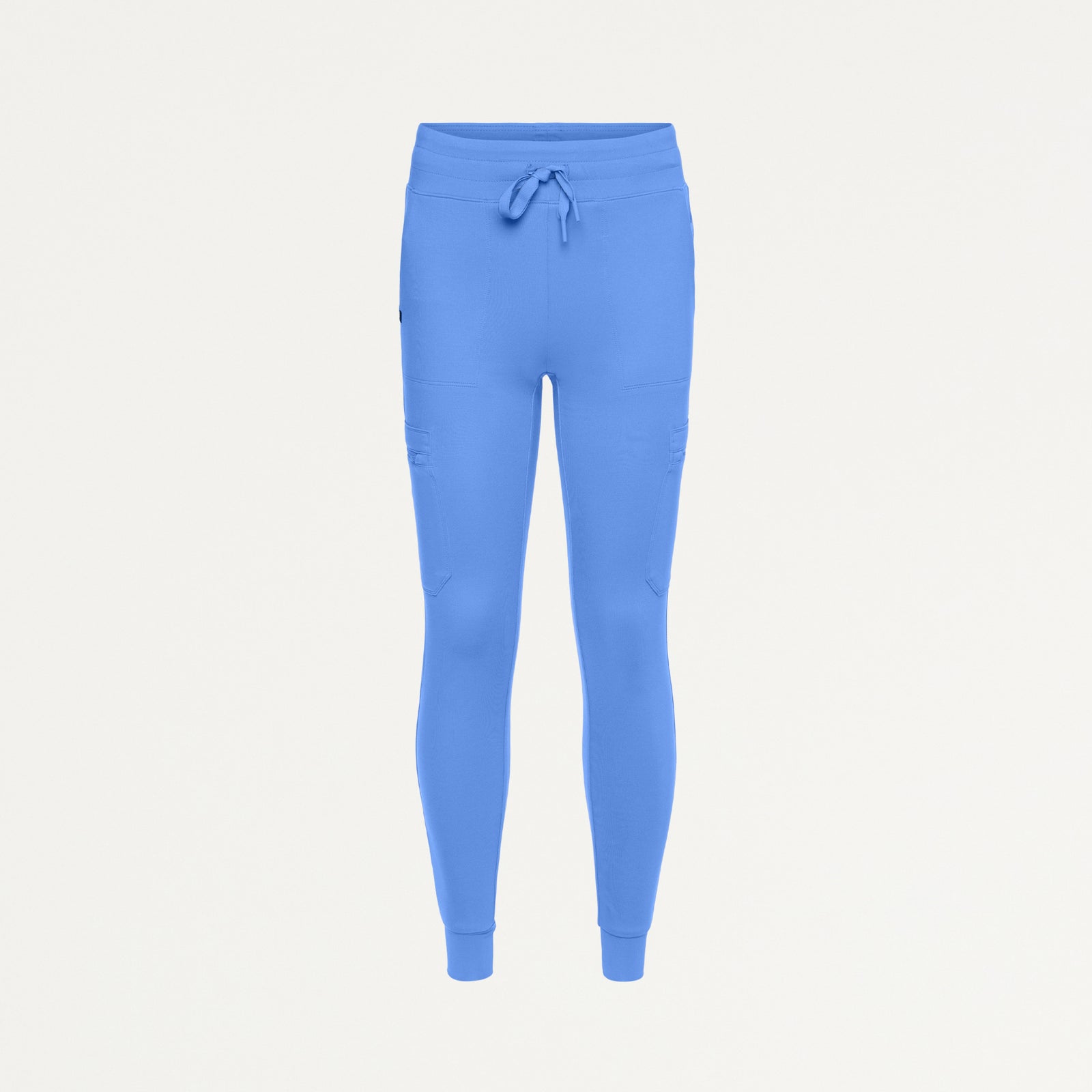 Kait 10-Pocket Skinny ULTRAsoft Scrub Jogger - Ceil Blue