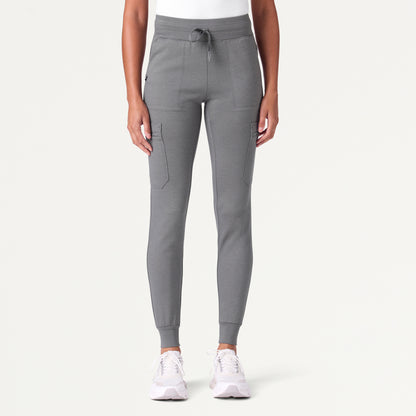 Kait 10-Pocket Skinny UltraSOFT™ Scrub Jogger - Graphite