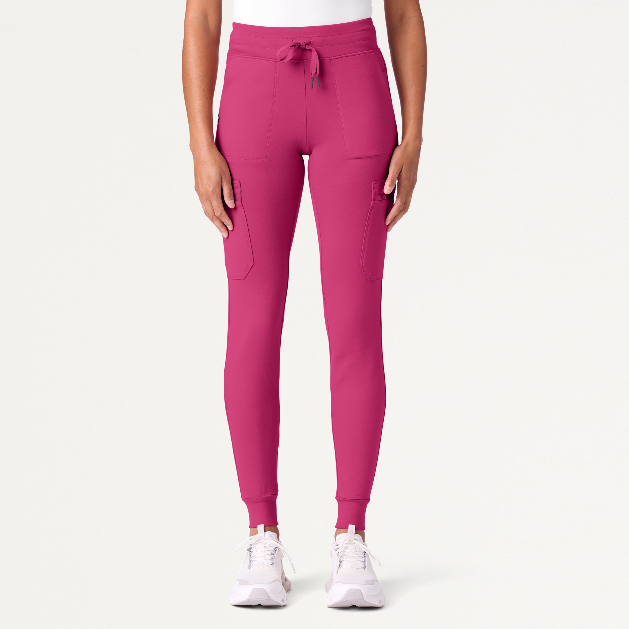 Kait 10-Pocket Skinny UltraSOFT™ Scrub Jogger - Wild Berry