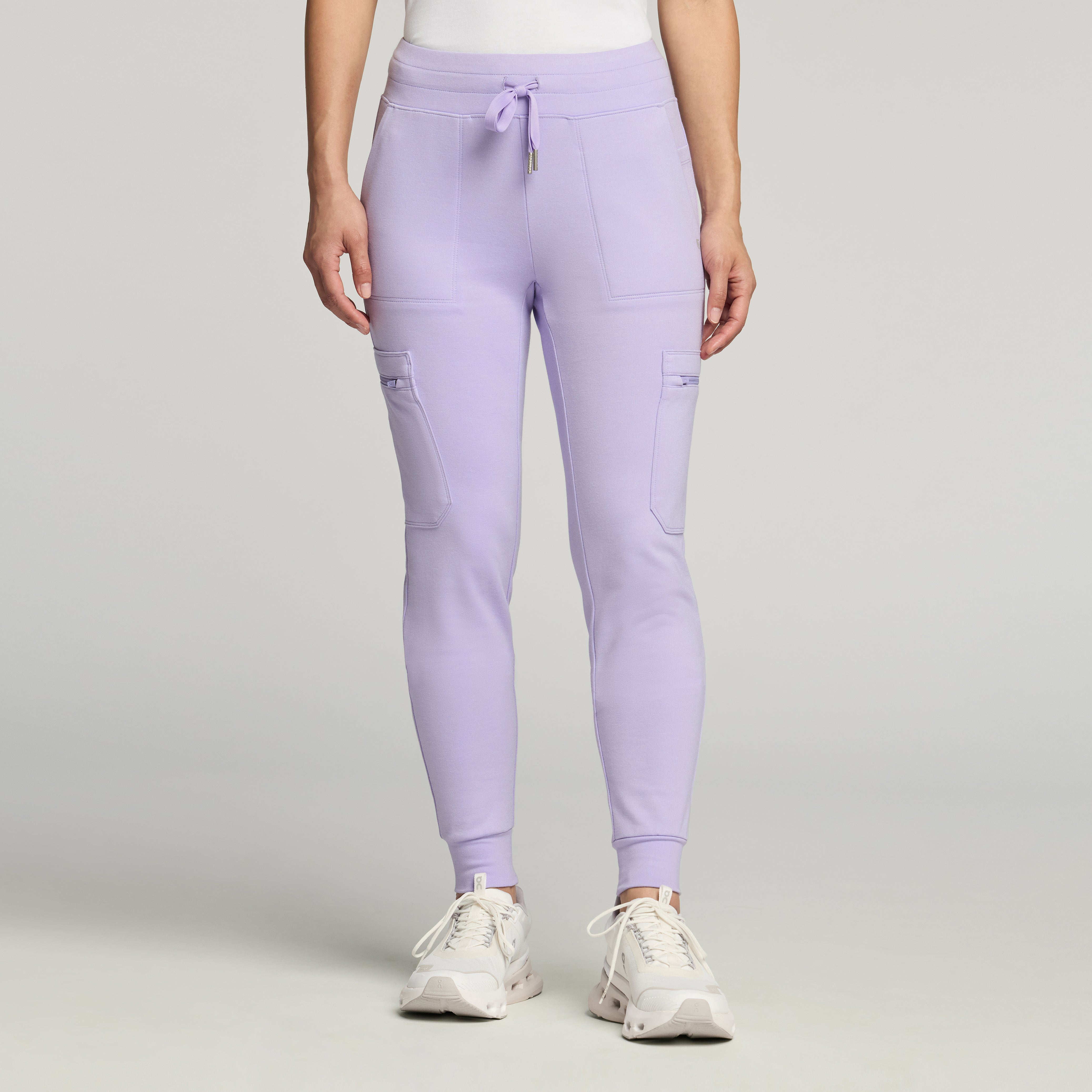 Kait 10-Pocket Skinny UltraSOFT™ Scrub Jogger - Lavender