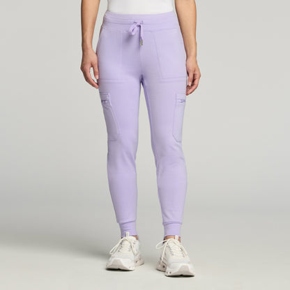 Kait 10-Pocket Skinny UltraSOFT™ Scrub Jogger - Lavender
