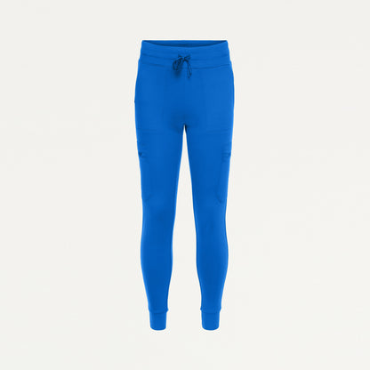 Kait 10-Pocket Skinny UltraSOFT Scrub Jogger - Royal Blue