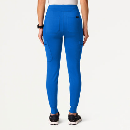 Kait 10-Pocket Skinny UltraSOFT Scrub Jogger - Royal Blue