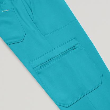 Kait 10-Pocket Skinny UltraSOFT™ Scrub Jogger - Marina