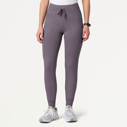Kait 10-Pocket Skinny UltraSOFT Scrub Jogger - Titanium