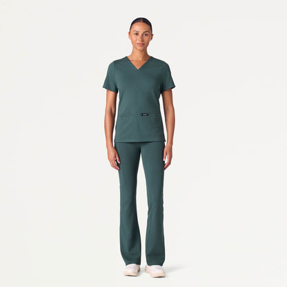 Perri UltraSOFT™ Yoga Scrub Pant - Alpine Green