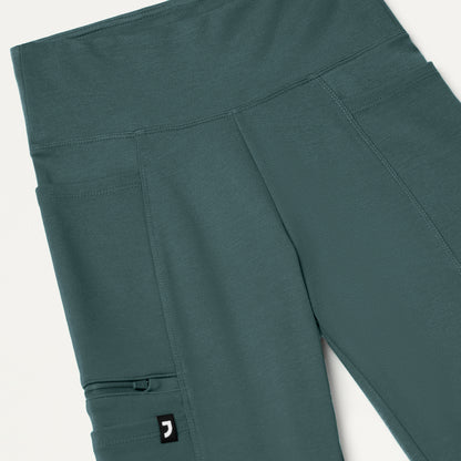 Perri UltraSOFT™ Yoga Scrub Pant - Alpine Green